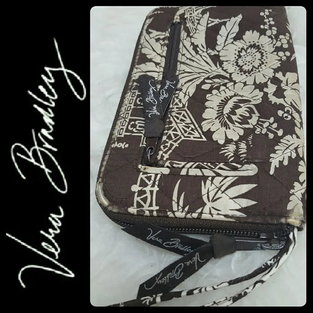 Vera Bradley Zipper Wallet Wristlet